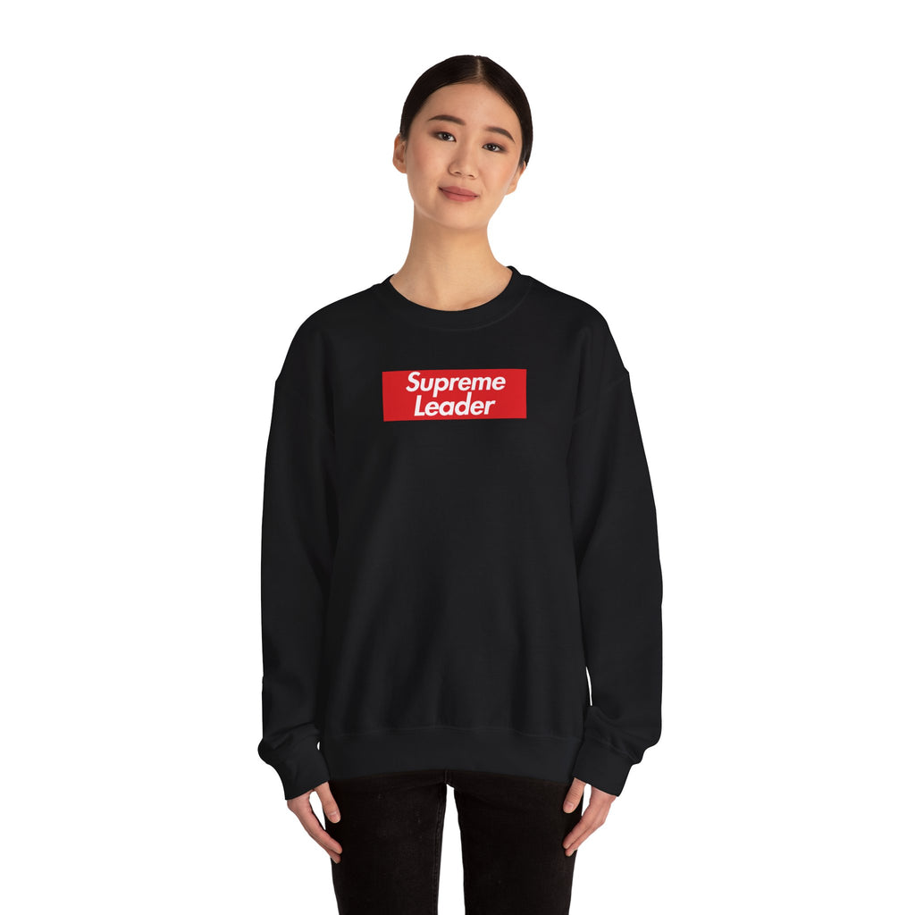 Supreme Leader Heavy Blend Crewneck Sweatshirt (Red Box Logo) – Degen Swag