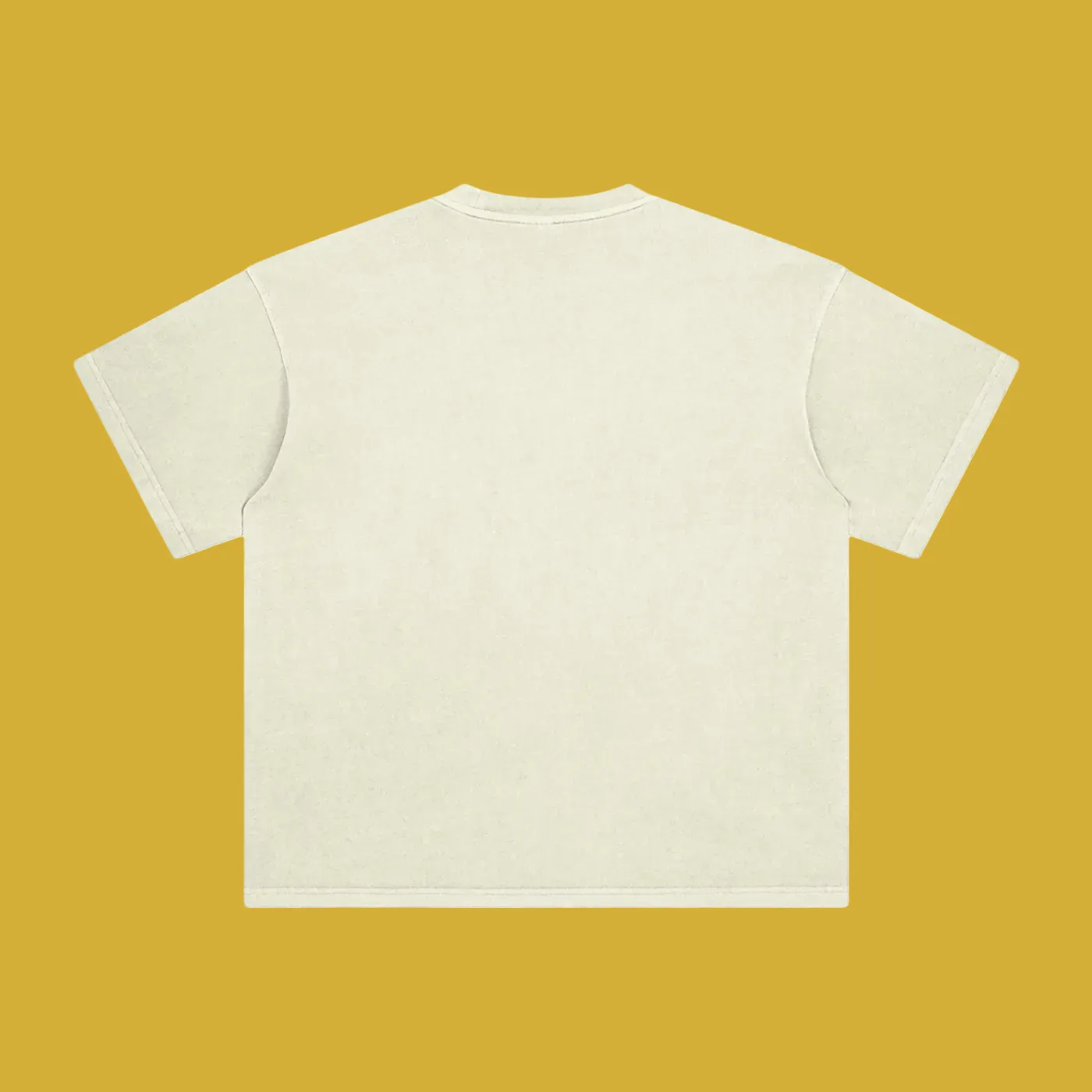 Satoshi Enzyme Washed T-Shirt White Print - Degen Swag