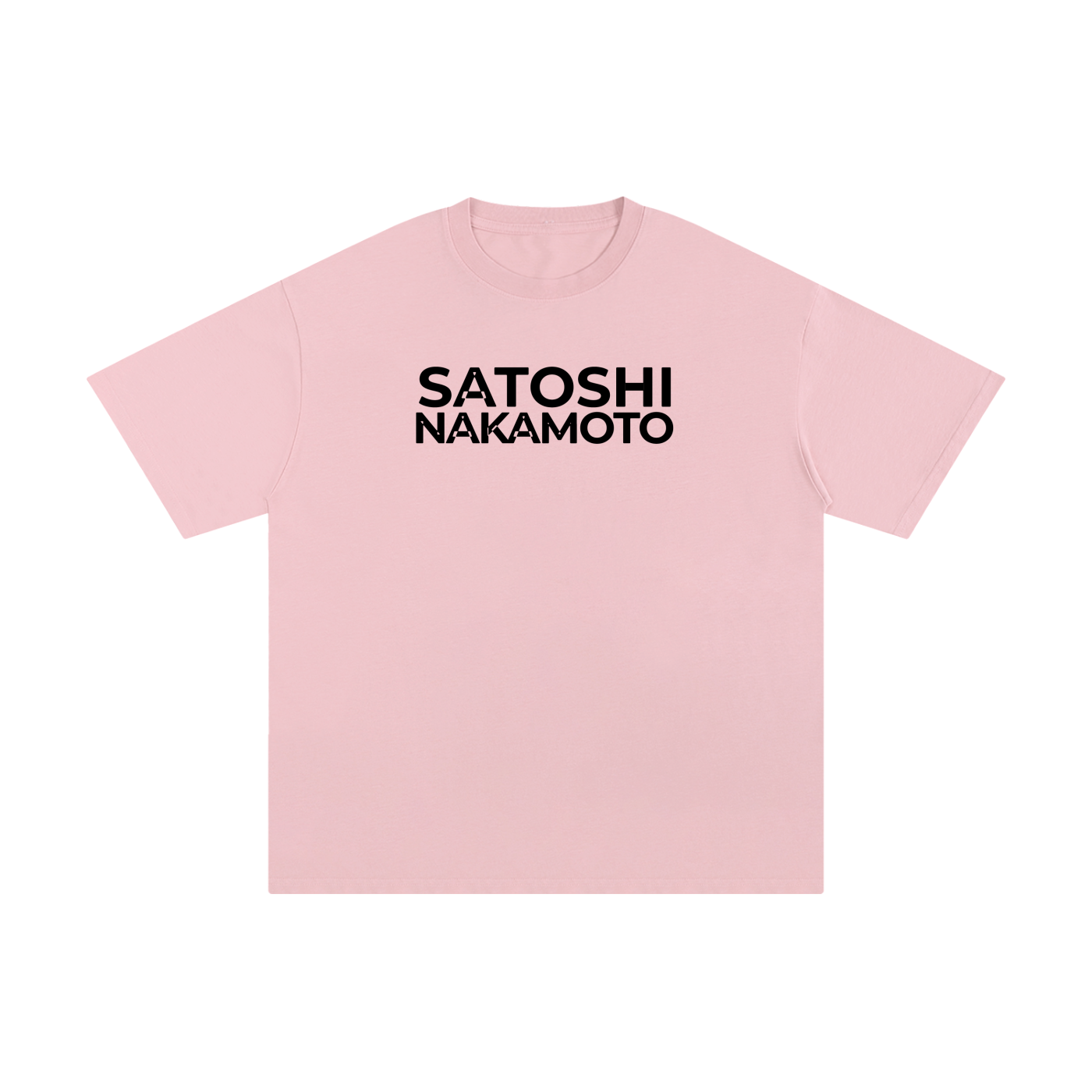 Satoshi Unisex Pure Cotton T-Shirt Black Print - Degen Swag