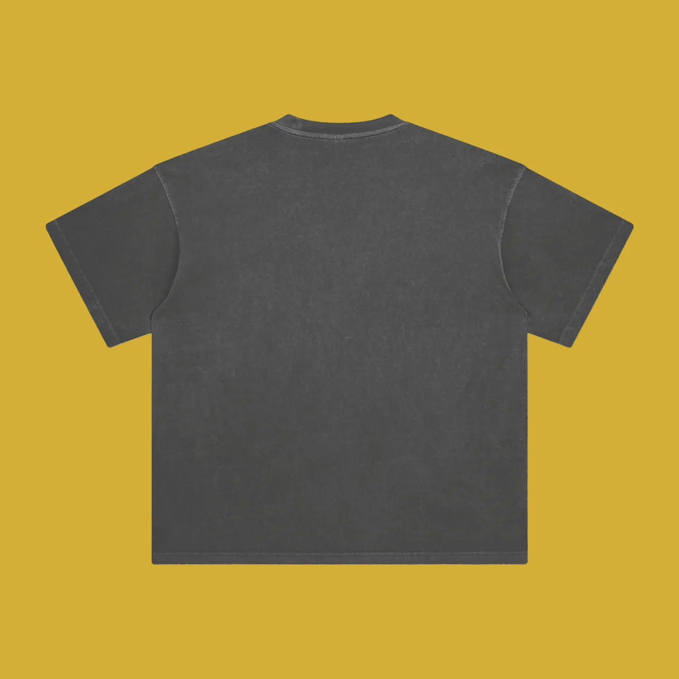 Satoshi Enzyme Washed T-Shirt White Print - Degen Swag