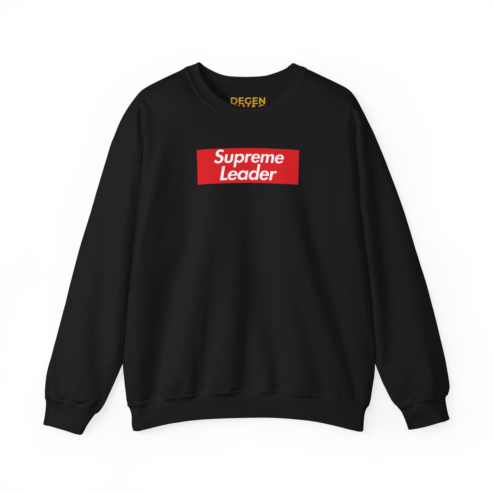 Supreme Leader Heavy Blend Crewneck Sweatshirt (Red Box Logo) – Degen Swag