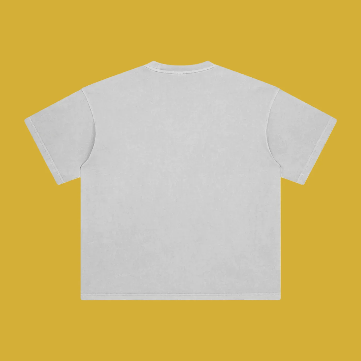 Satoshi Enzyme Washed T-Shirt White Print - Degen Swag