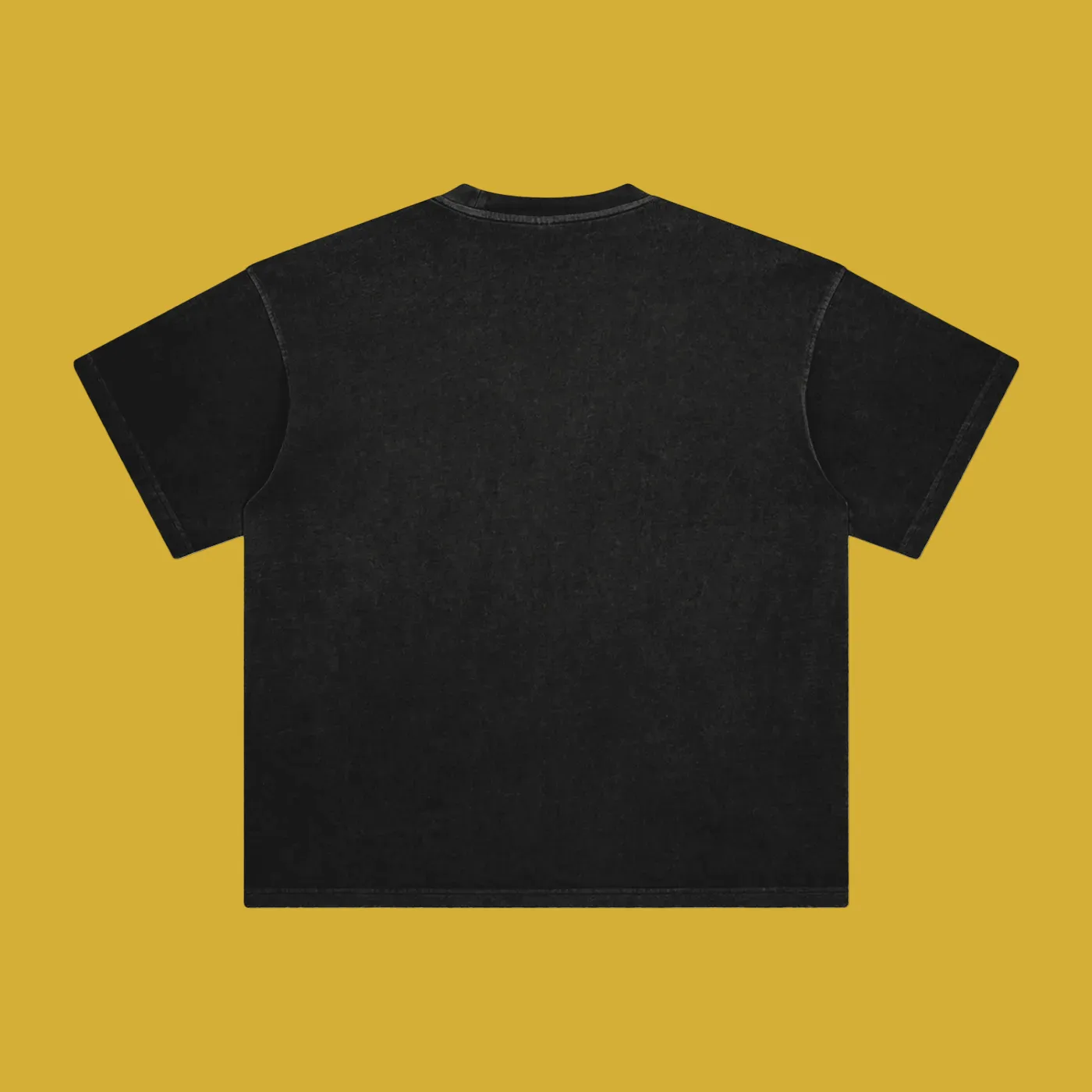 Satoshi Enzyme Washed T-Shirt White Print - Degen Swag